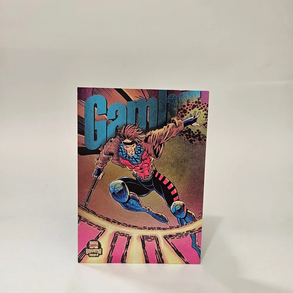 1994 Marvel Universe Gambit Power Blast 4 of 9 Limited Edition Fleer Card X-Men